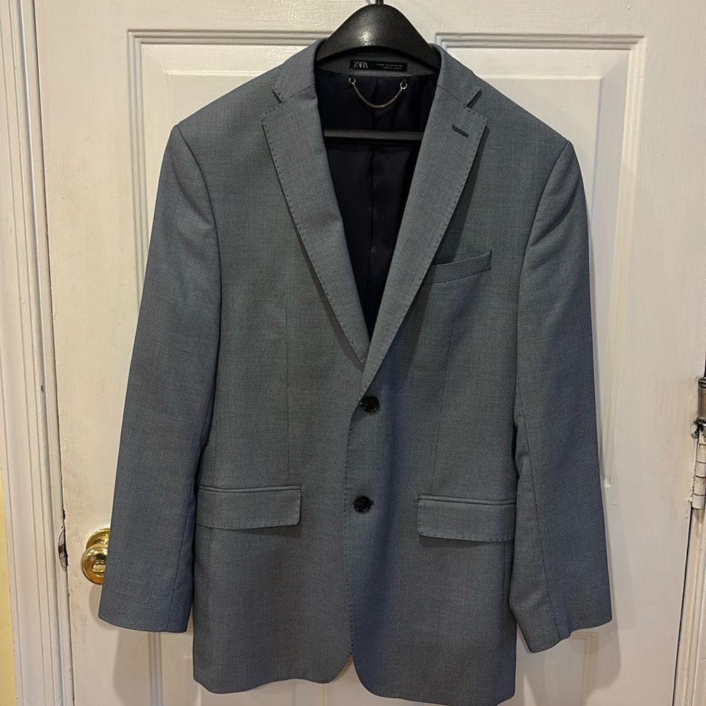Men’s Grey Zara Blazer